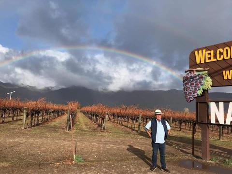 Napa Valley Wine Tours Tim-Murphy-With-Rainbow Gallery  